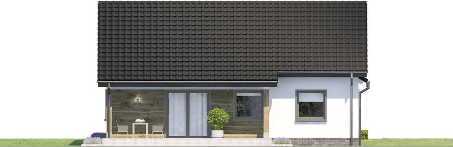 Фасад дома EAE-6398-43 Фасад дома EAE-6398-43