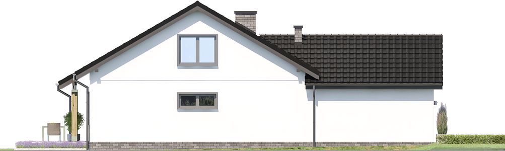 Фасад дома EAE-6398-43 Фасад дома EAE-6398-43