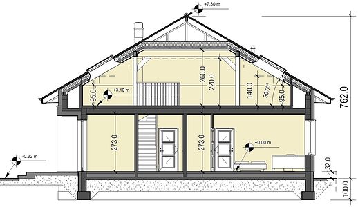 Фасад дома EAH-9168-24 Фасад дома EAH-9168-24