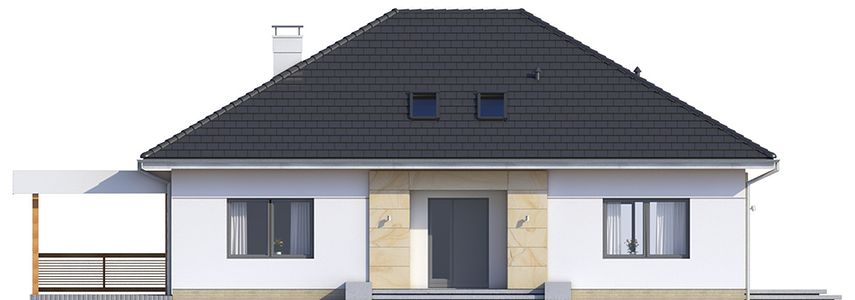 Фасад дома EAH-9168-24 Фасад дома EAH-9168-24