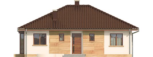 Фасад дома HAE-2594-85 Фасад дома HAE-2594-85