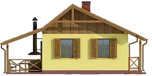 Фасад дома DGC-8666-39 Фасад дома DGC-8666-39
