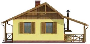 Фасад дома DGC-8666-39 Фасад дома DGC-8666-39