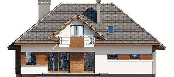 Фасад дома EAE-3756-94 Фасад дома EAE-3756-94