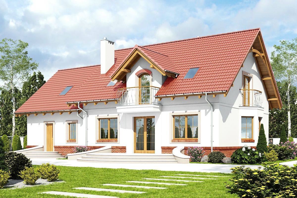Проект дома HKF-5957-93 Проект дома HKF-5957-93