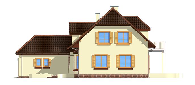 Фасад дома ACH-9426-28 Фасад дома ACH-9426-28