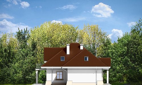 Фасад дома EKA-3255-36 Фасад дома EKA-3255-36