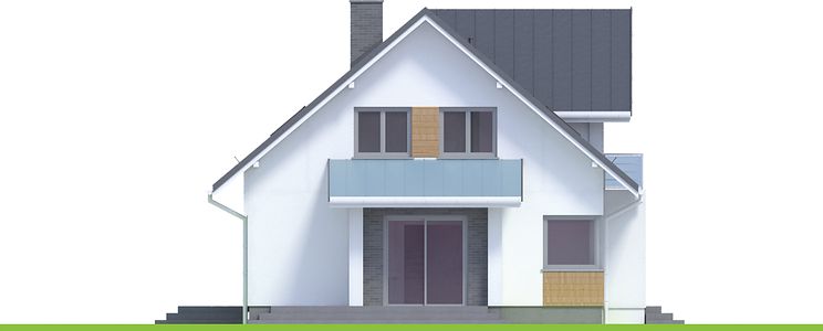 Фасад дома DCK-9525-86 Фасад дома DCK-9525-86