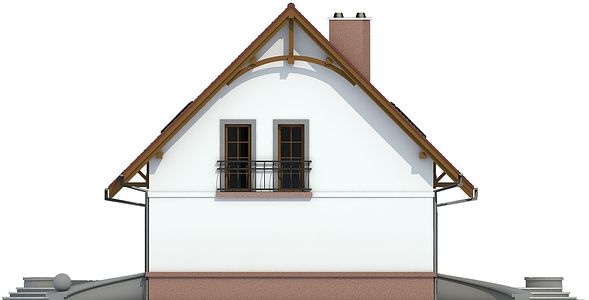 Фасад дома AFF-9571-43 Фасад дома AFF-9571-43