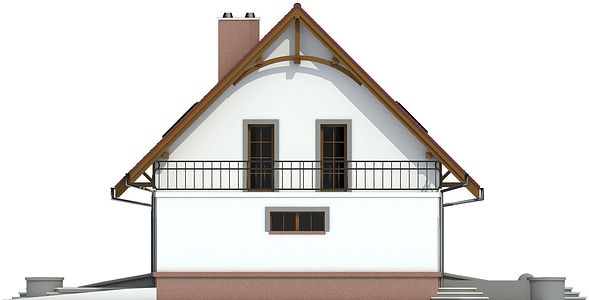 Фасад дома AFF-9571-43 Фасад дома AFF-9571-43