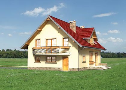 Фасад дома CCA-2866-55 Фасад дома CCA-2866-55