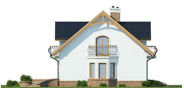 Фасад дома HIG-4775-23 Фасад дома HIG-4775-23