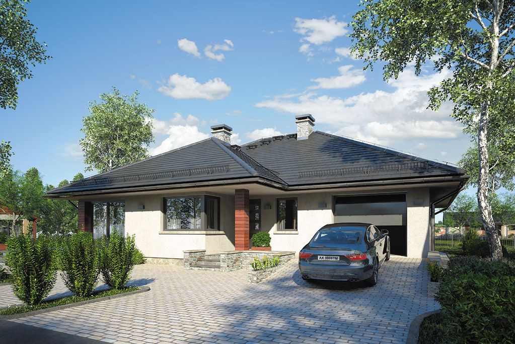 Проект дома HFH-1738-38
